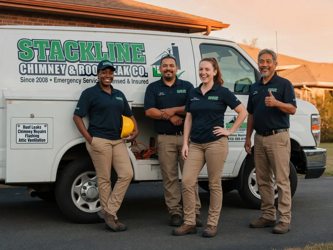 Chimney flashing repair company in Wheelersburg, OH